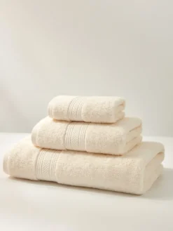Ręcznik Premium z Bawełny Egipskiej 600 g/m2 EGIPCJAN Kremowy