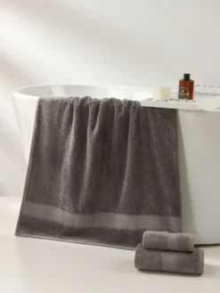 Ręcznik Premium z Bawełny Egipskiej 600 g/m2 EGIPCJAN Szary