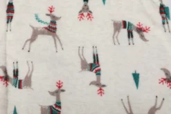 Szlafrok z Kapturem PAULO Świąteczny XMASS DEER