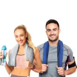 Szybkoschnący Ręcznik z Mikrofibry ACTIVE Fuksja