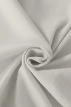 Taupe Prześcieradło Flanelowe Z Gumką + 30 cm