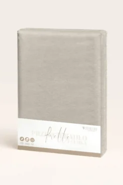 Taupe Prześcieradło Frotte Z Gumką + 30 cm