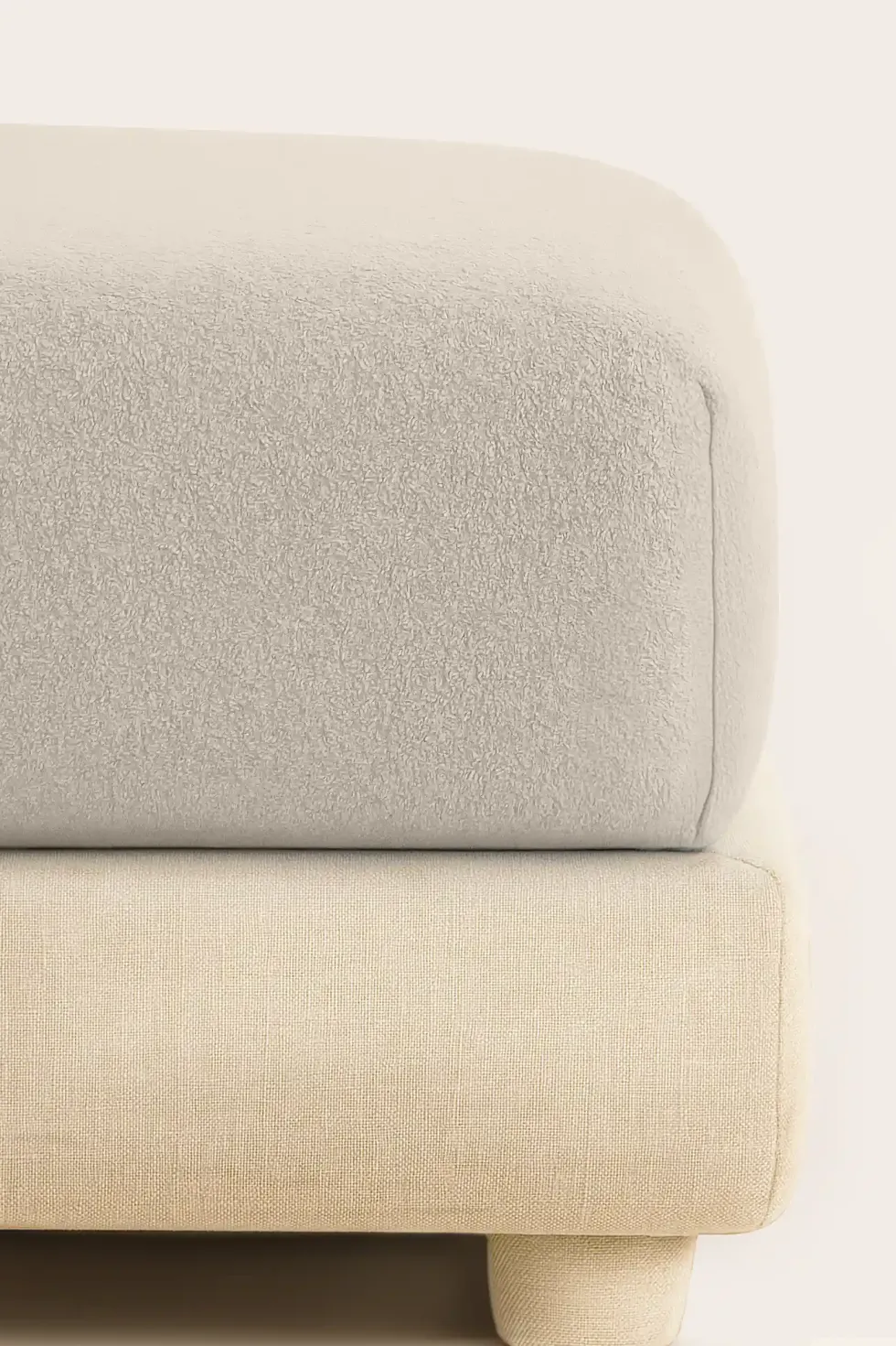 Taupe Prześcieradło Frotte Z Gumką + 30 cm