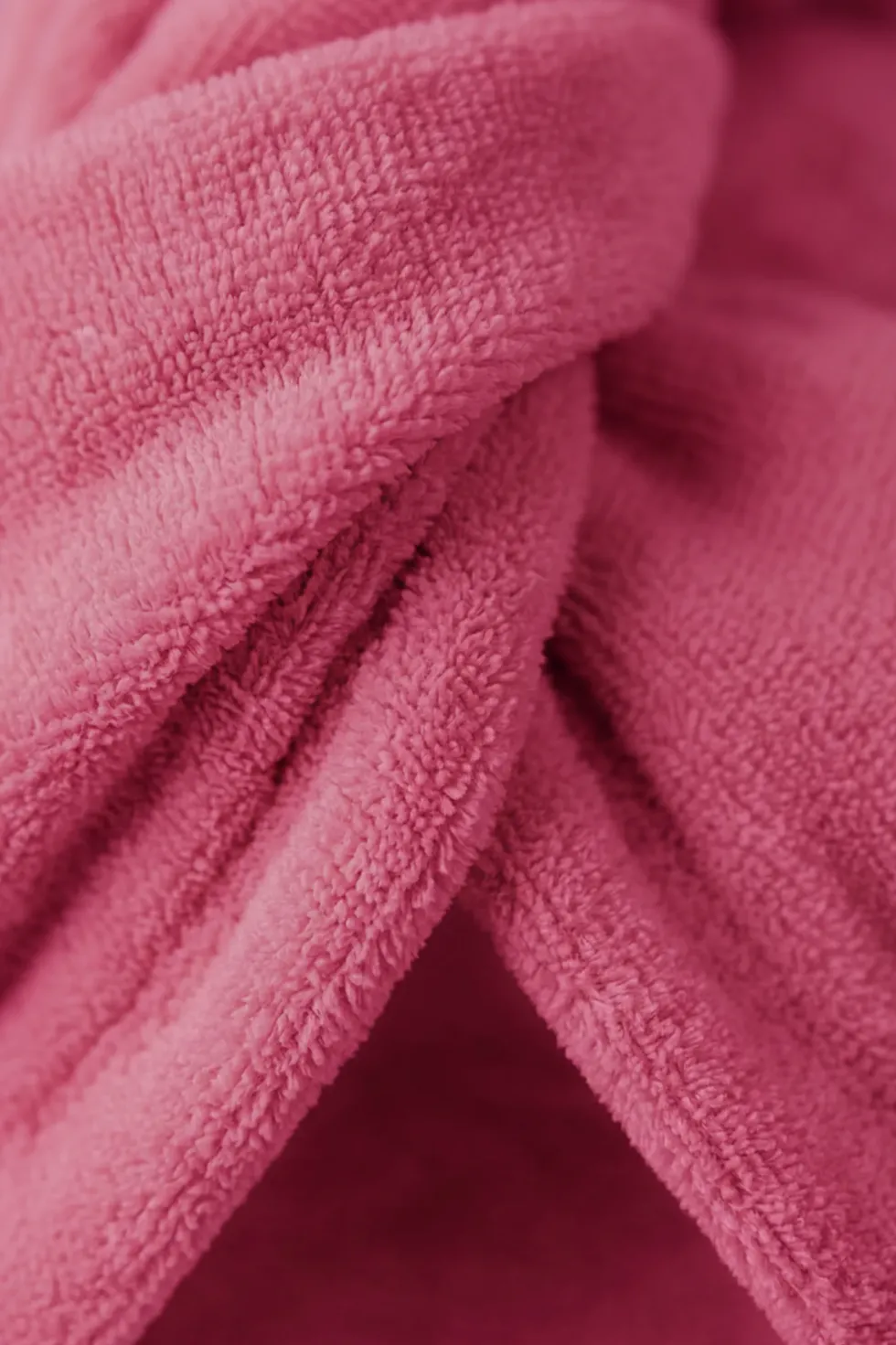 Turban Ręcznik Do Włosów ACTIVE Fuksjowy