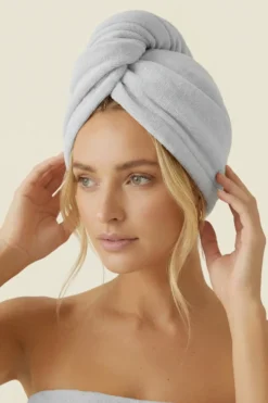 Turban Ręcznik Do Włosów ACTIVE Szary