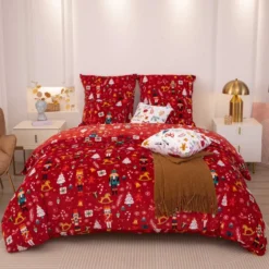 Świąteczna Pościel MIŚ Z Mikrofibry Cozy NUT CRACKER