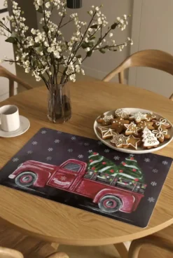 Świąteczna Podkładka pod Talerze CHRISTMAS CAR