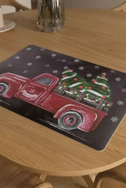 Świąteczna Podkładka pod Talerze CHRISTMAS CAR