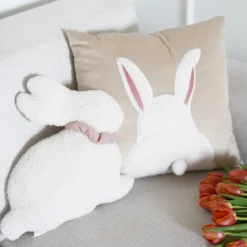 Świąteczna Poszewka BUNNY Beżowy