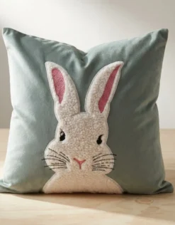 Świąteczna Poszewka BUNNY Szałwiowy