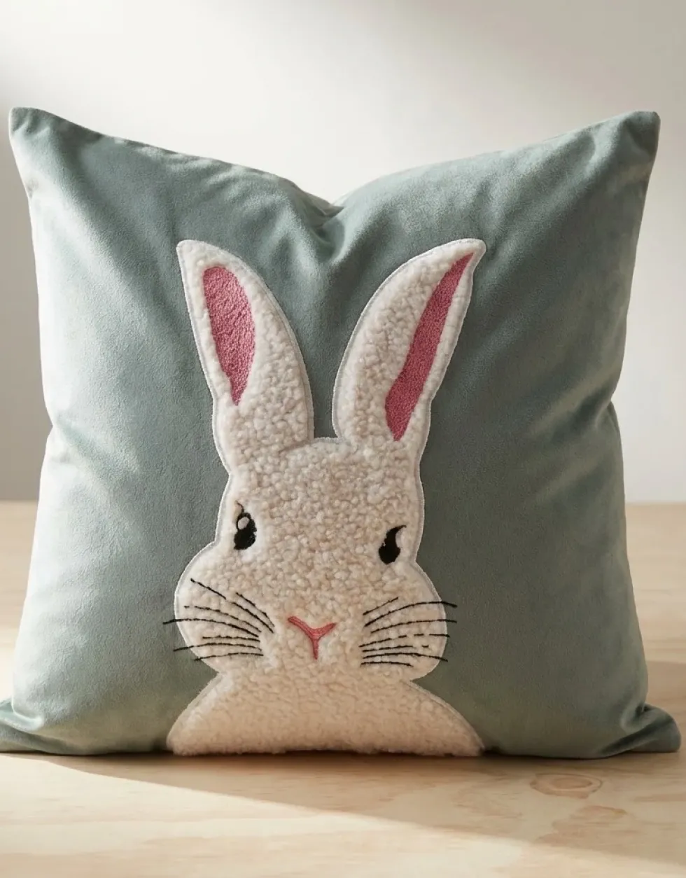 Świąteczna Poszewka BUNNY Szałwiowy