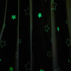 Zasłona na Przelotkach Świecąca GALAXY