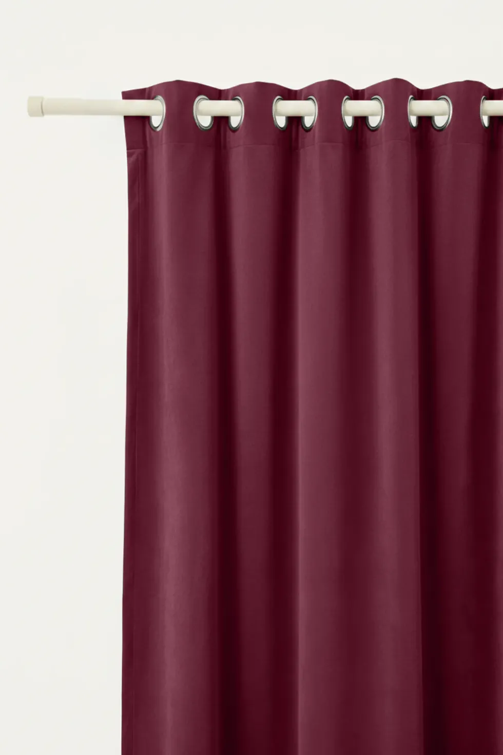 Zasłona Welurowa Velvet Soft Bordowy