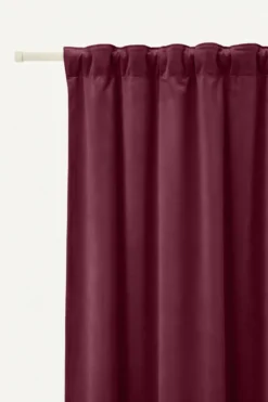 Zasłona Welurowa Velvet Soft Bordowy