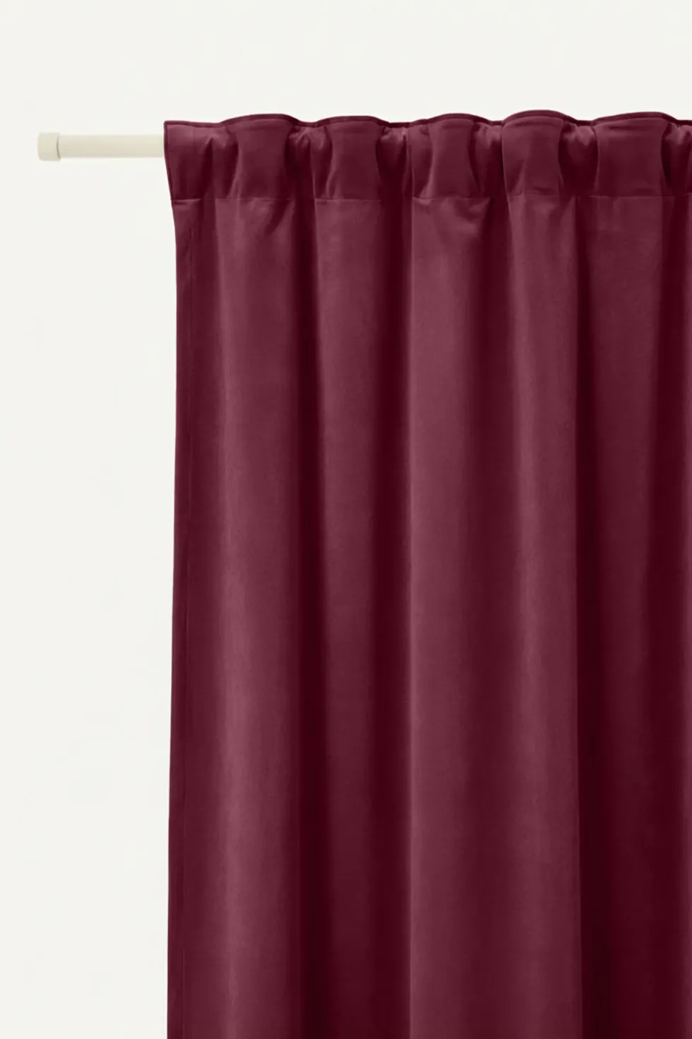 Zasłona Welurowa Velvet Soft Bordowy