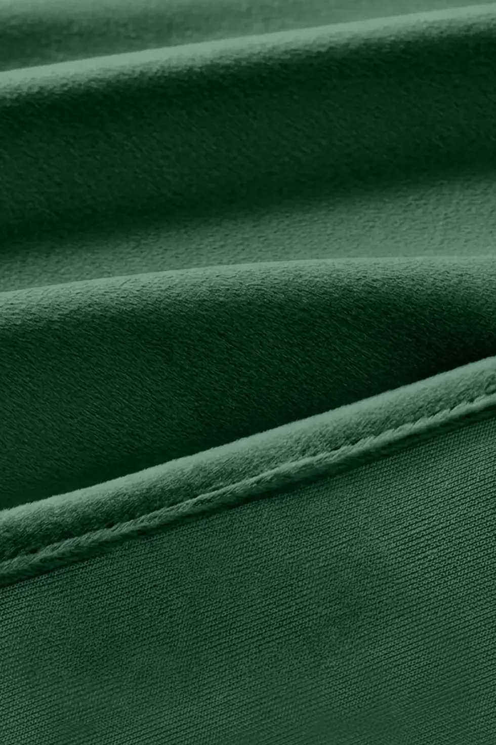Zasłona Welurowa Velvet Soft Butelkowa Zieleń