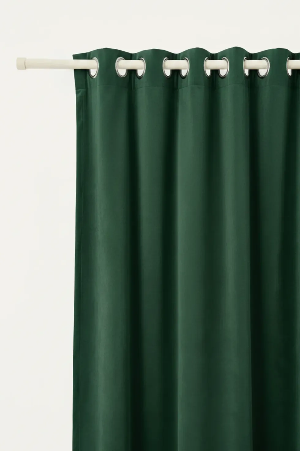 Zasłona Welurowa Velvet Soft Butelkowa Zieleń