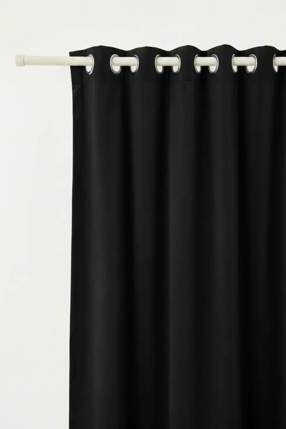Zasłona Welurowa Velvet Soft Czarny