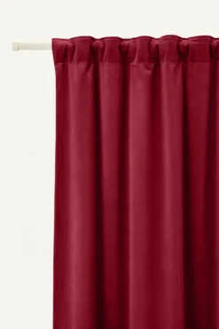 Zasłona Welurowa Velvet Soft Czerwony