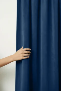 Zasłona Welurowa Velvet Soft Granatowy