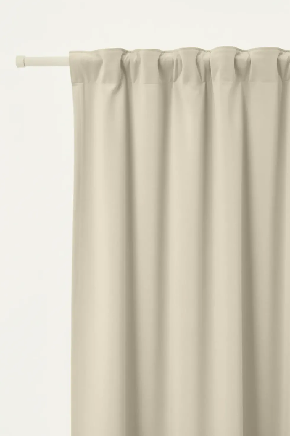 Zasłona Welurowa Velvet Soft Kremowy